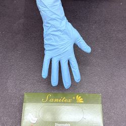 5 Mil Nitrile Gloves BLUE