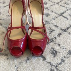 Red Marc Fisher Heels Size:27