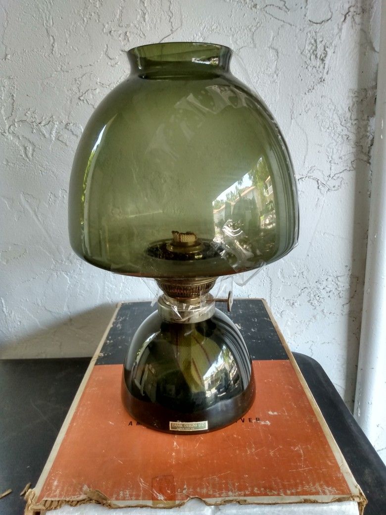 Vintage Oil Lamp From Japan