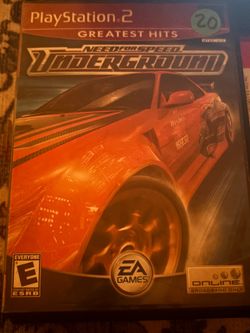 Need for speed underground ps2