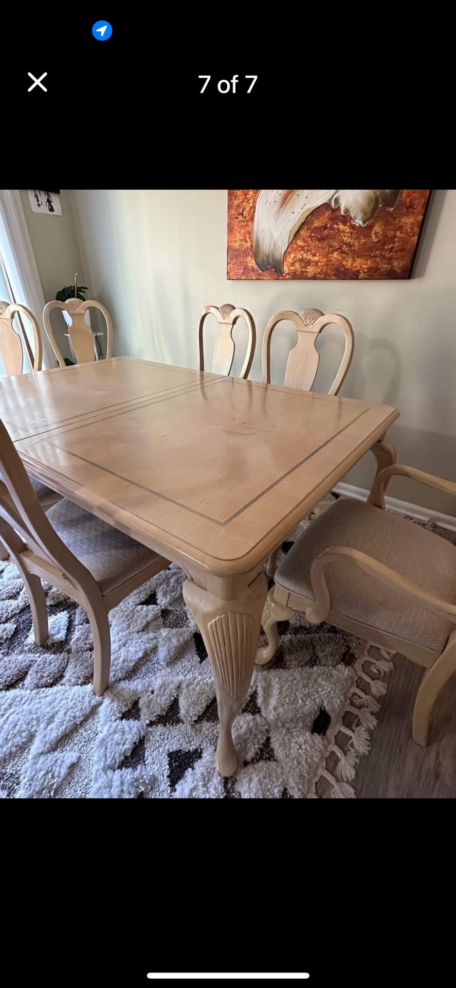 10 Pcs Dining Room With A China Cabinet