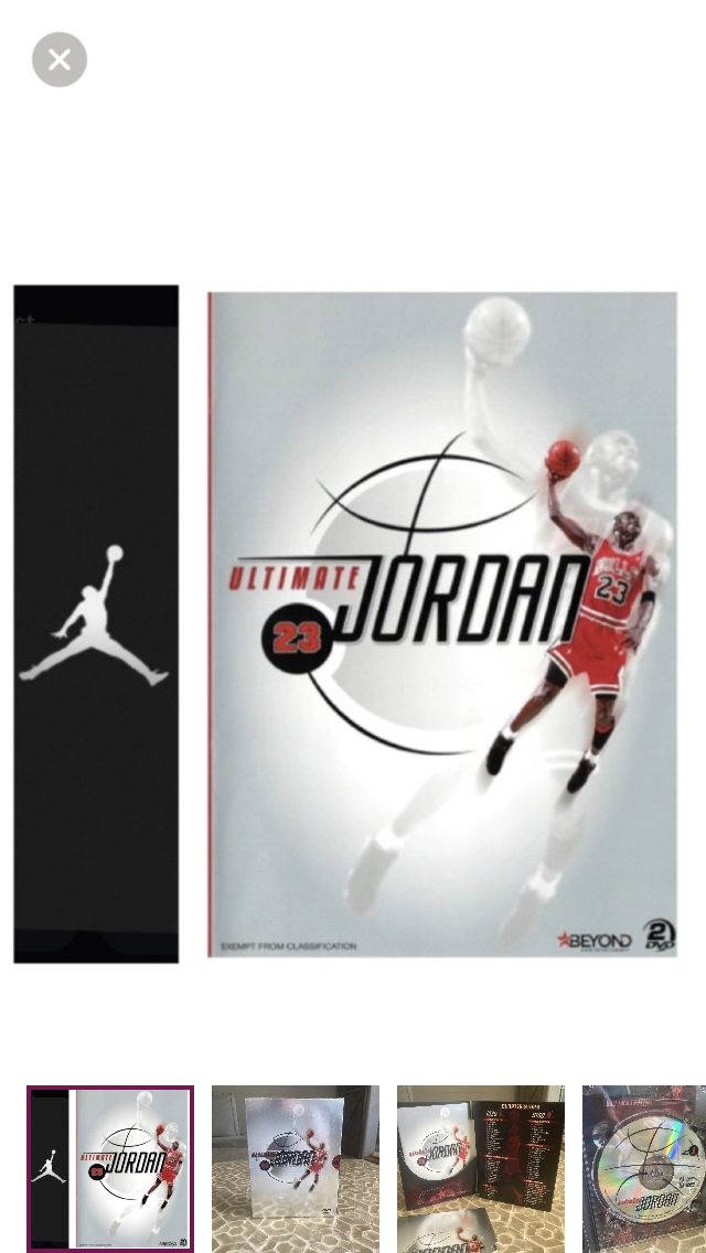Ultimate Jordan DVD 2 Disc Michael Jordan Chicago Bulls 23 5.5 hours Box Set