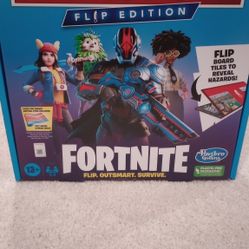 Hasbro Fortnite Monopoly Game Flip Edition New