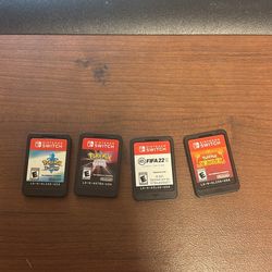 Pokemon Pearl, Sword, Scarlet And FIFA 2022 For Nintendo Switch 