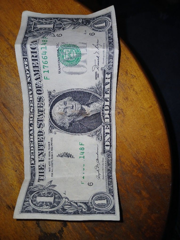 Misprinted Dollar