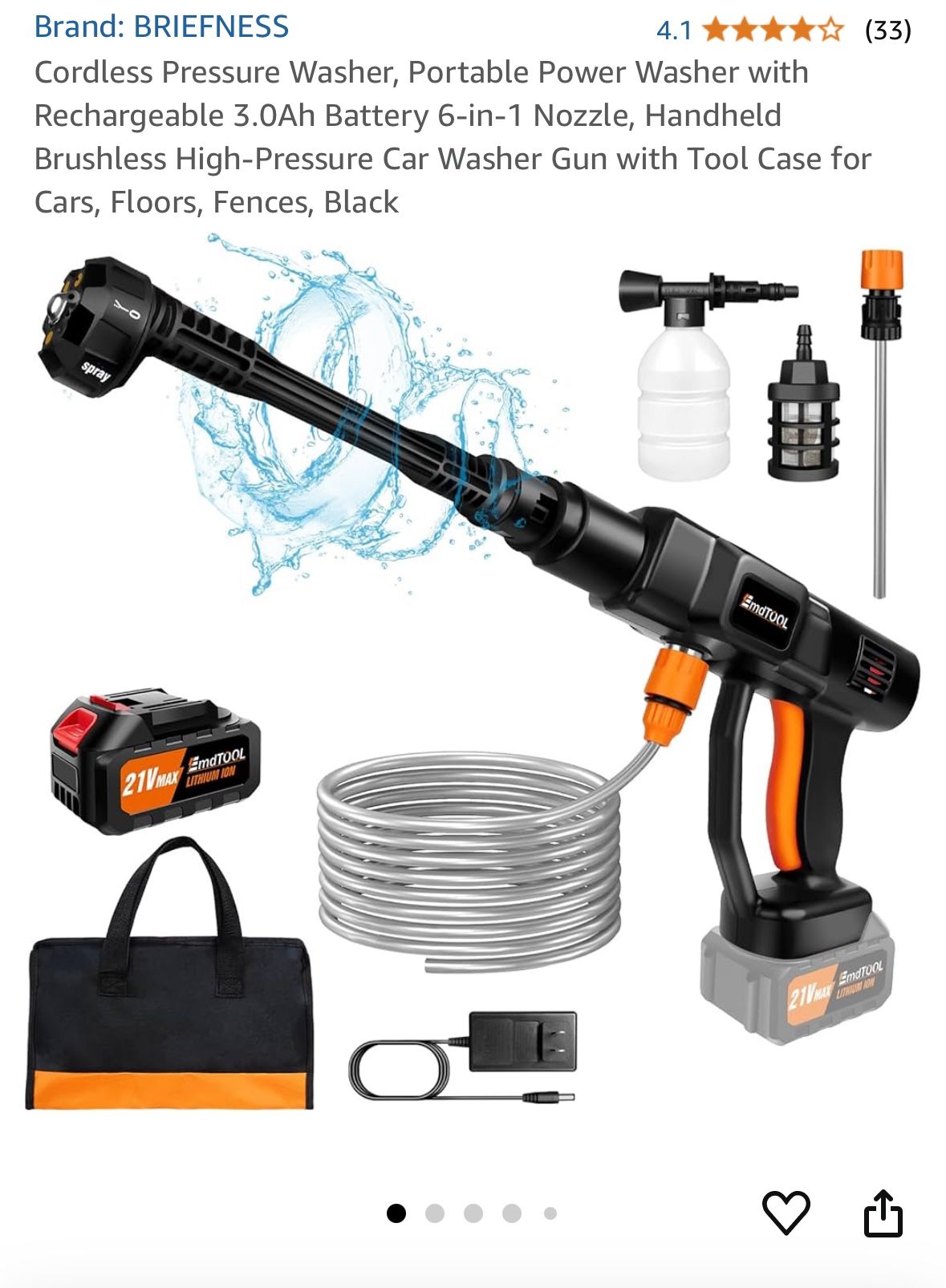 pressure washer