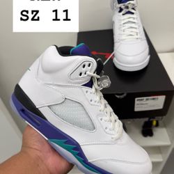 NEW Air Jordan 5 grape SZ 11