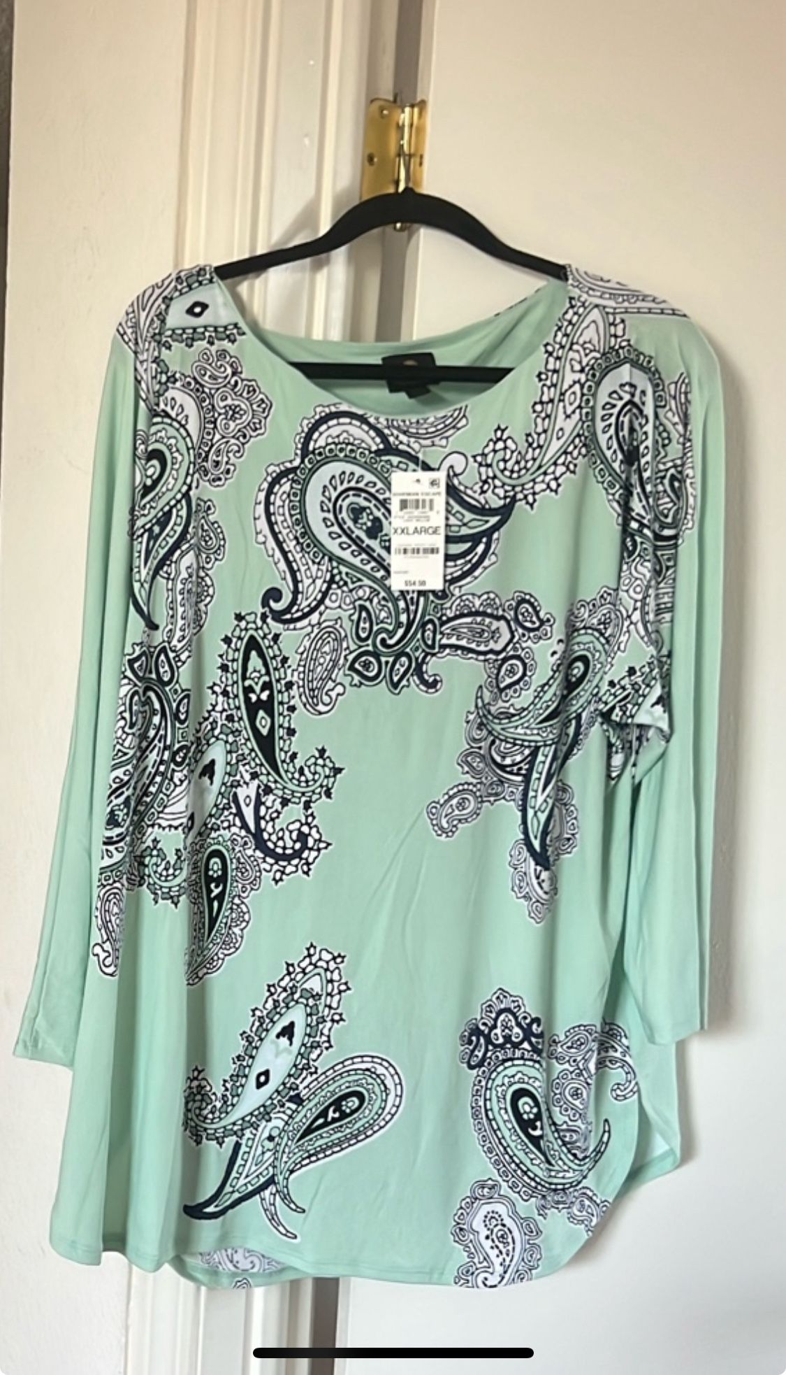 New With Tags, Paisley Tunic