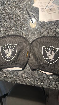 Las Vegas Raiders headrest