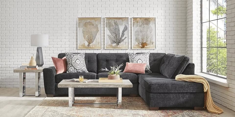 Sutton Lane 2 pc Sectional with Ottoman