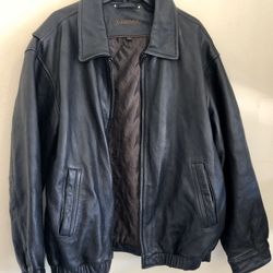 Leather Jacket xL