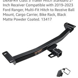 2019 -2023 Ford Ranger Trailer Hitch