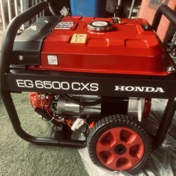 Honda Eg 6500  Cxs  Generator
