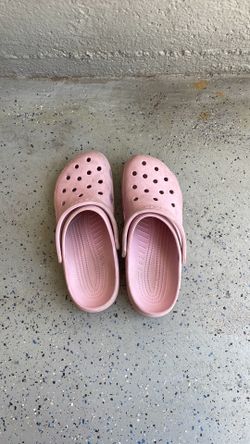 Size 12 Pink Crocs
