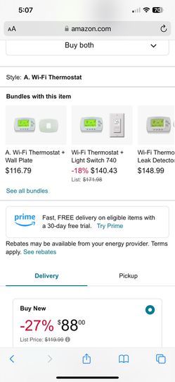 Honeywell Home Programmable Thermostat 
