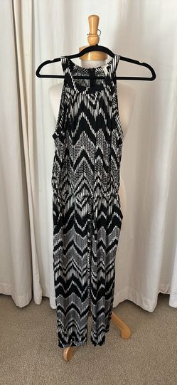 Black and White Jumpsuit 