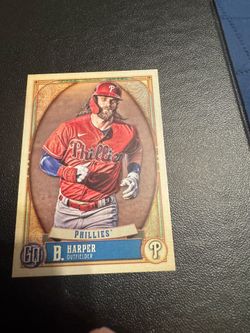 2021 Topps Gypsy Queen Bryce Harper Baseball Card