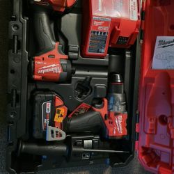 Milwaukee M18 Fuel Drills Combo