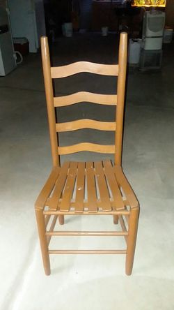 Wooden chair