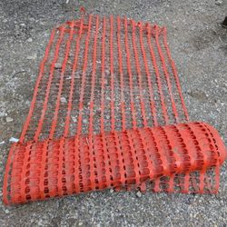 Safety Mesh Orange Fence 