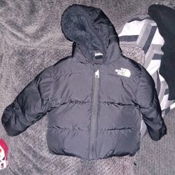 North Face Baby  Puffer Coat 3/6 M