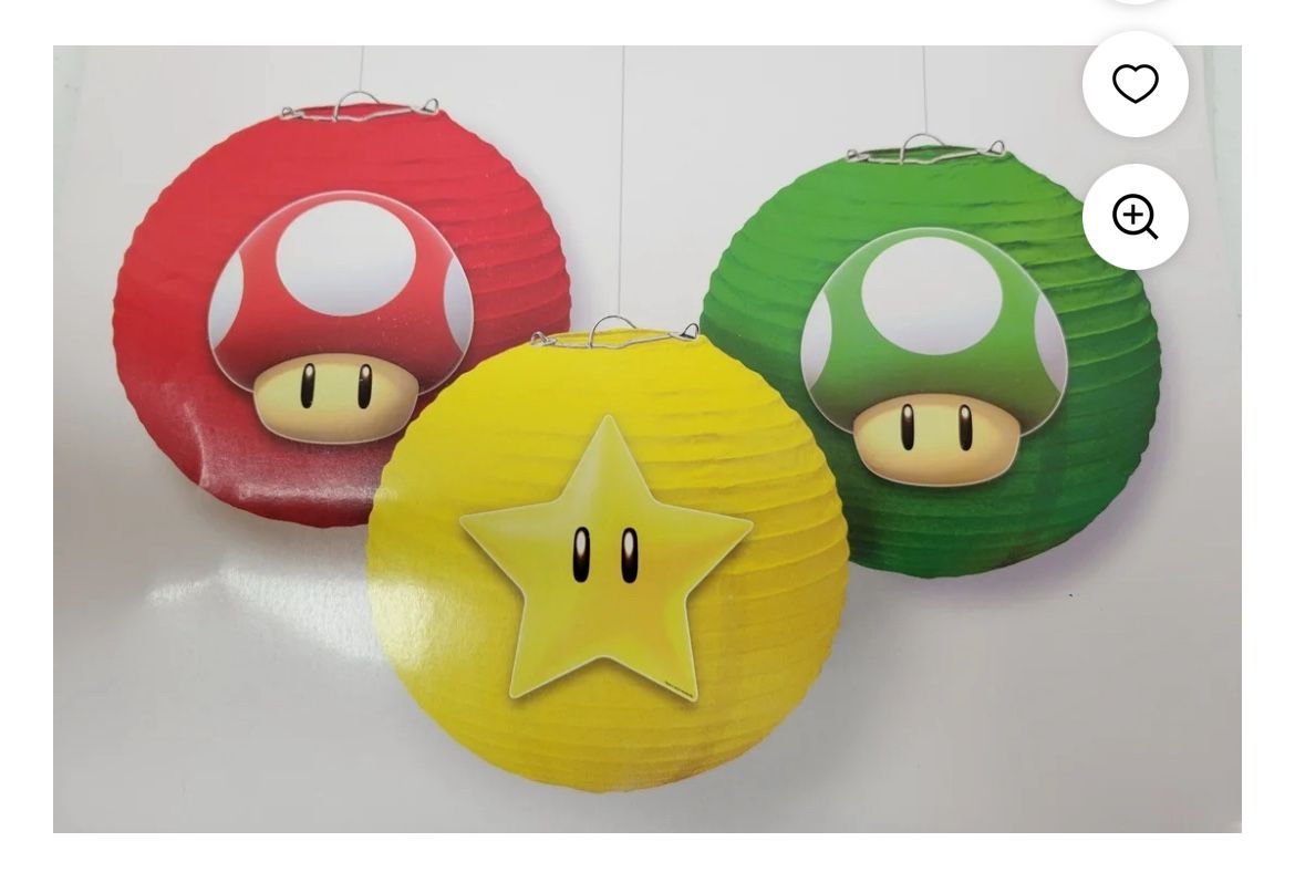 Super Mario Party Decorations 40$ For All 6 Packs