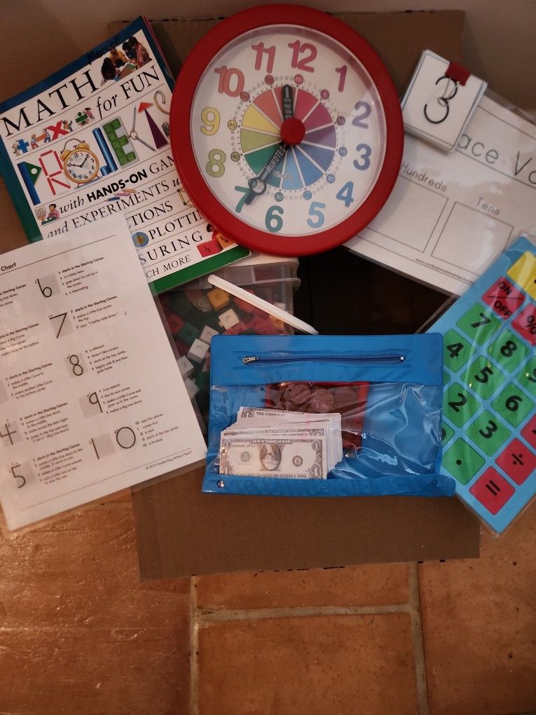 Various Math Manipulatives