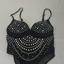 Rhinestone Bodysuit 