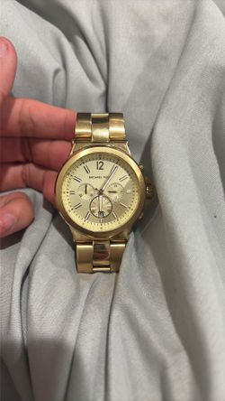 Gold Women’s michael kors watch