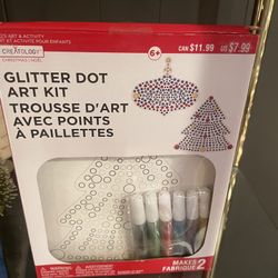 Glitter Dot Christmas Crafts New $3 Each 