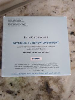 SkinCeuticals Glycolic 10 Renew Overnight Samples