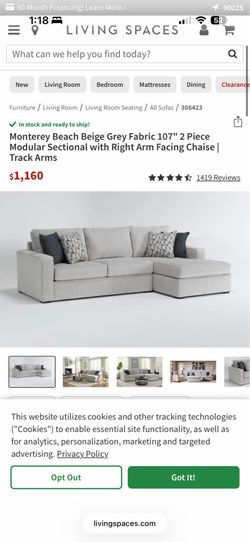 Living spaces couch