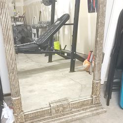 4x2 Large Antique Mirror