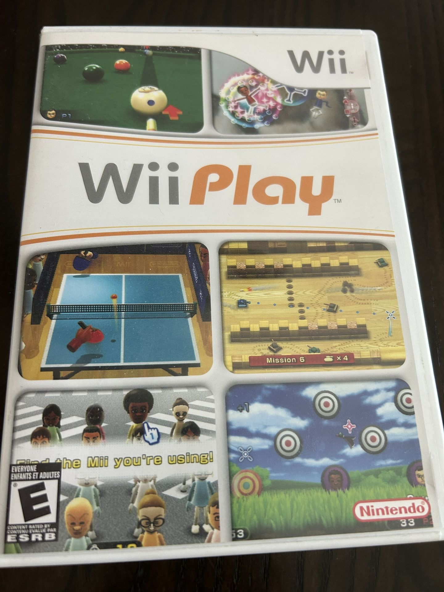 Nintendo Wii Wii Play Sports Video Game CIB