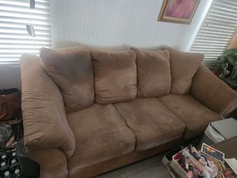 Free sofa set, two end tables, etc