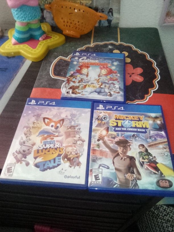 3 PS4 Games