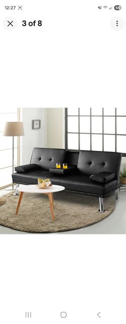 Costway Convertible Folding Futon Sofa Bed