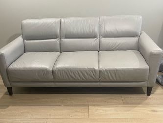 Leather couch