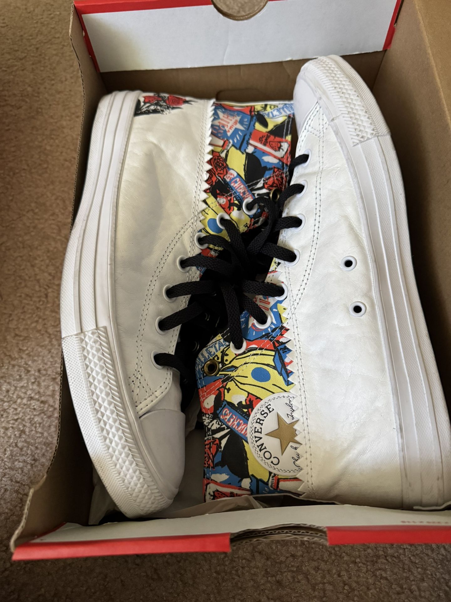 White Converse