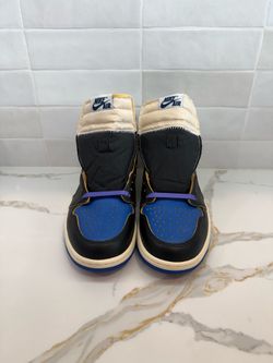 Jordan 1 Retro High OG Fragment x Union LA Sport Royal Size 10.5