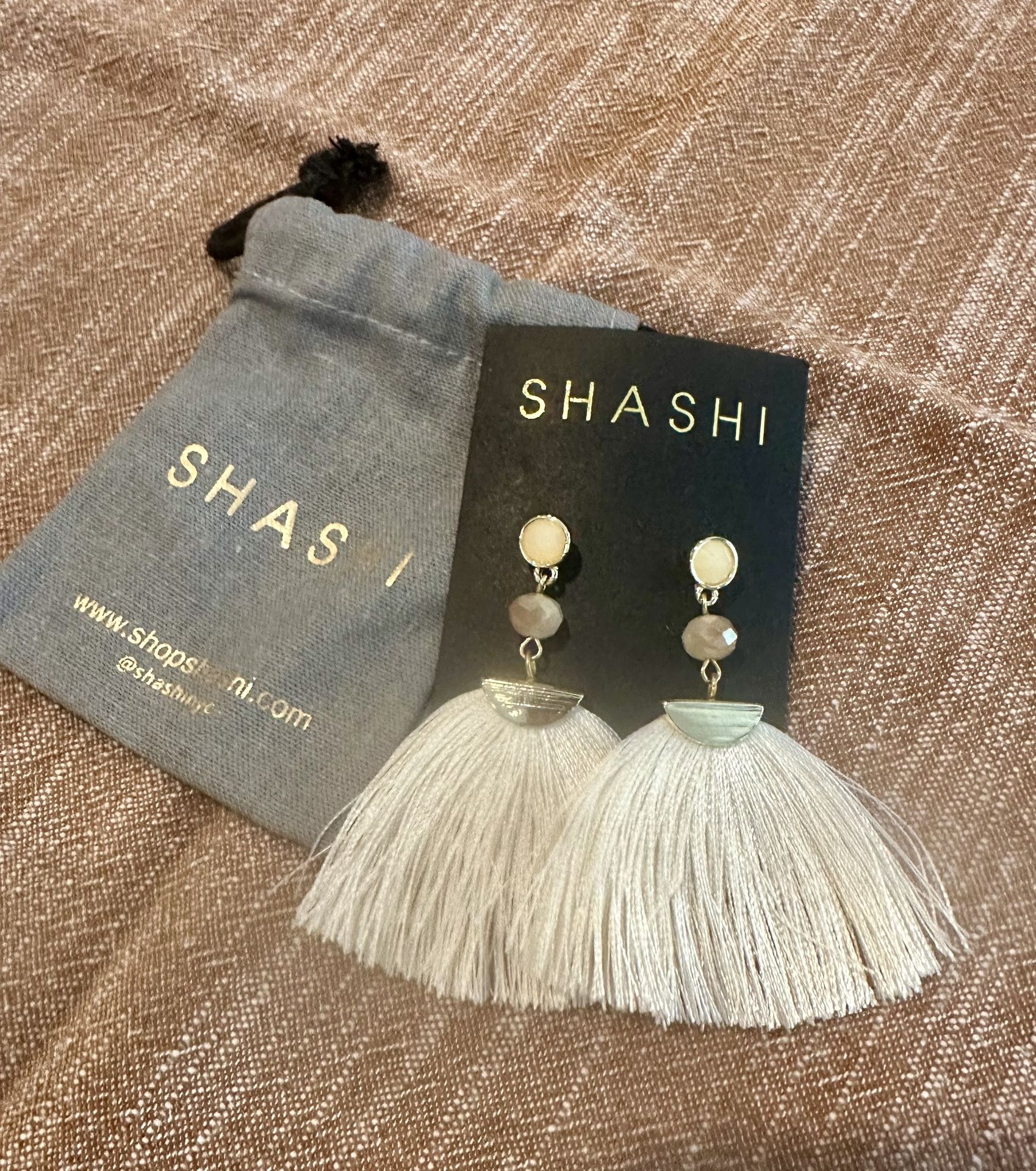 SHASHI Fan Earrings
