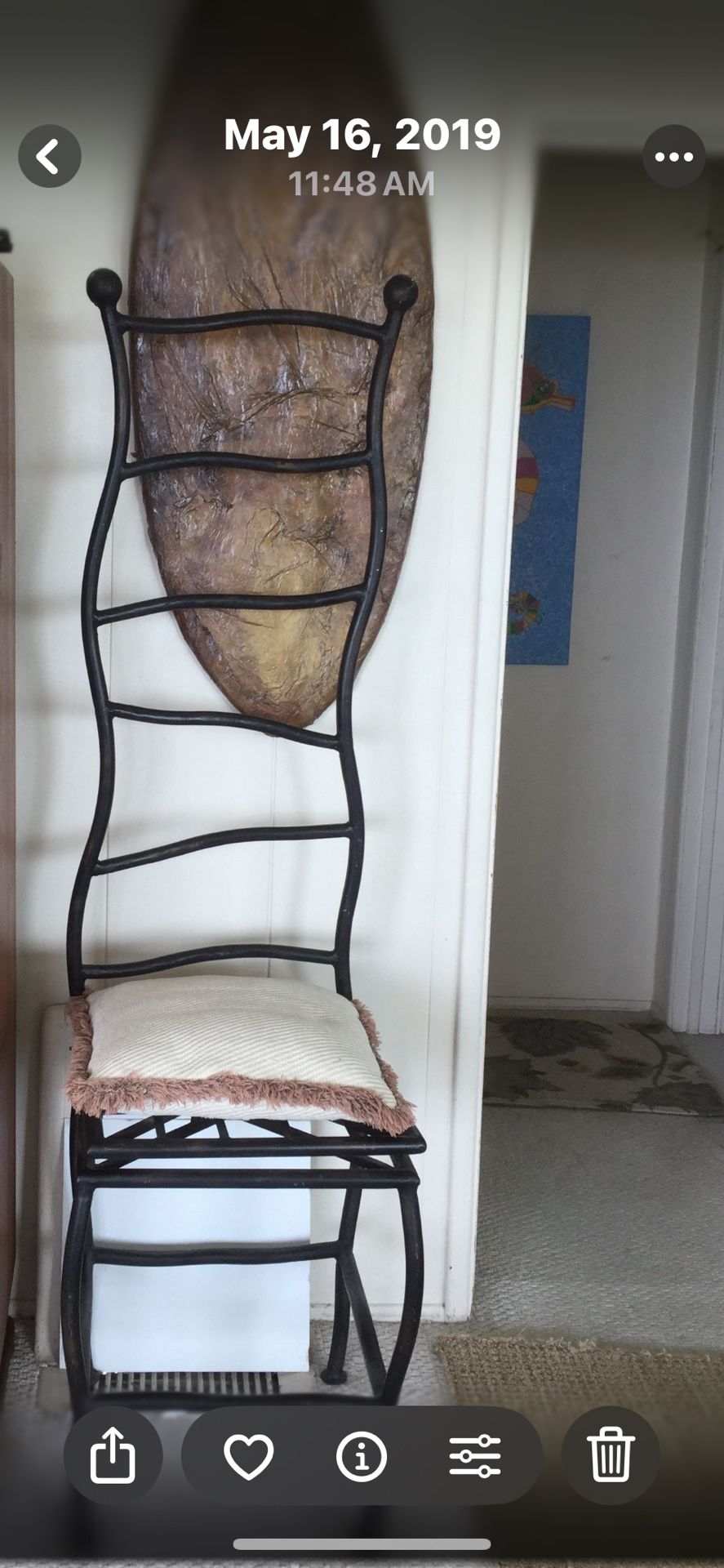 Alice In Wonderland Chair.Steve wilder Designer.