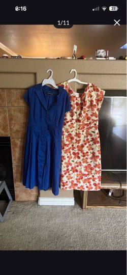 2-pack summer dress size -16 both same size each 8 dollars both 15 dollars