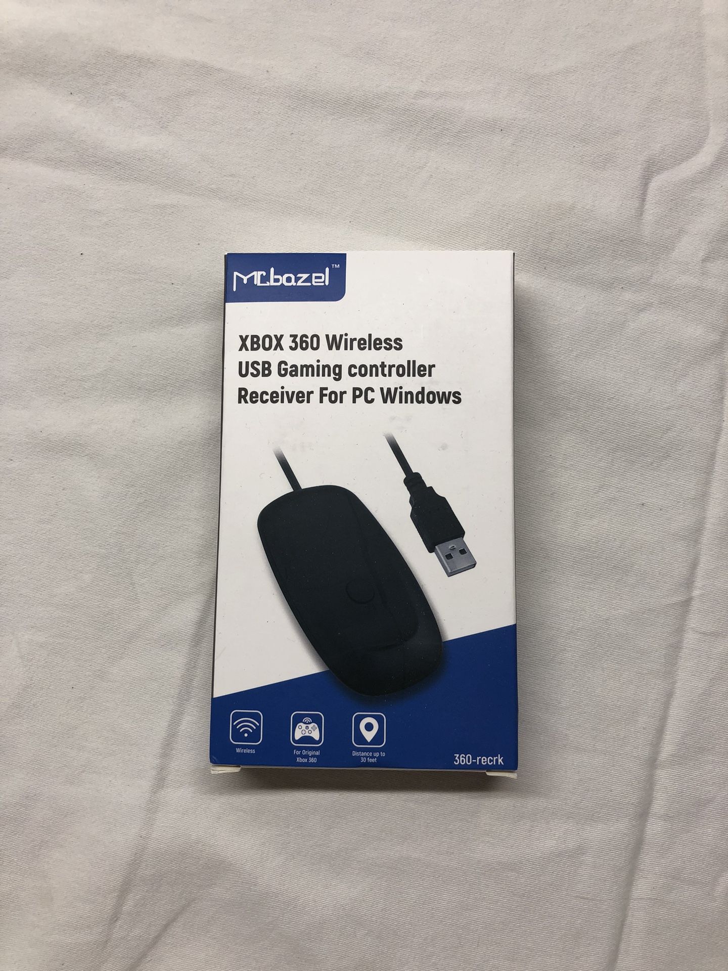 McBazel Xbox 360 Wireless USB Gaming Controller Receiver For PC Windows