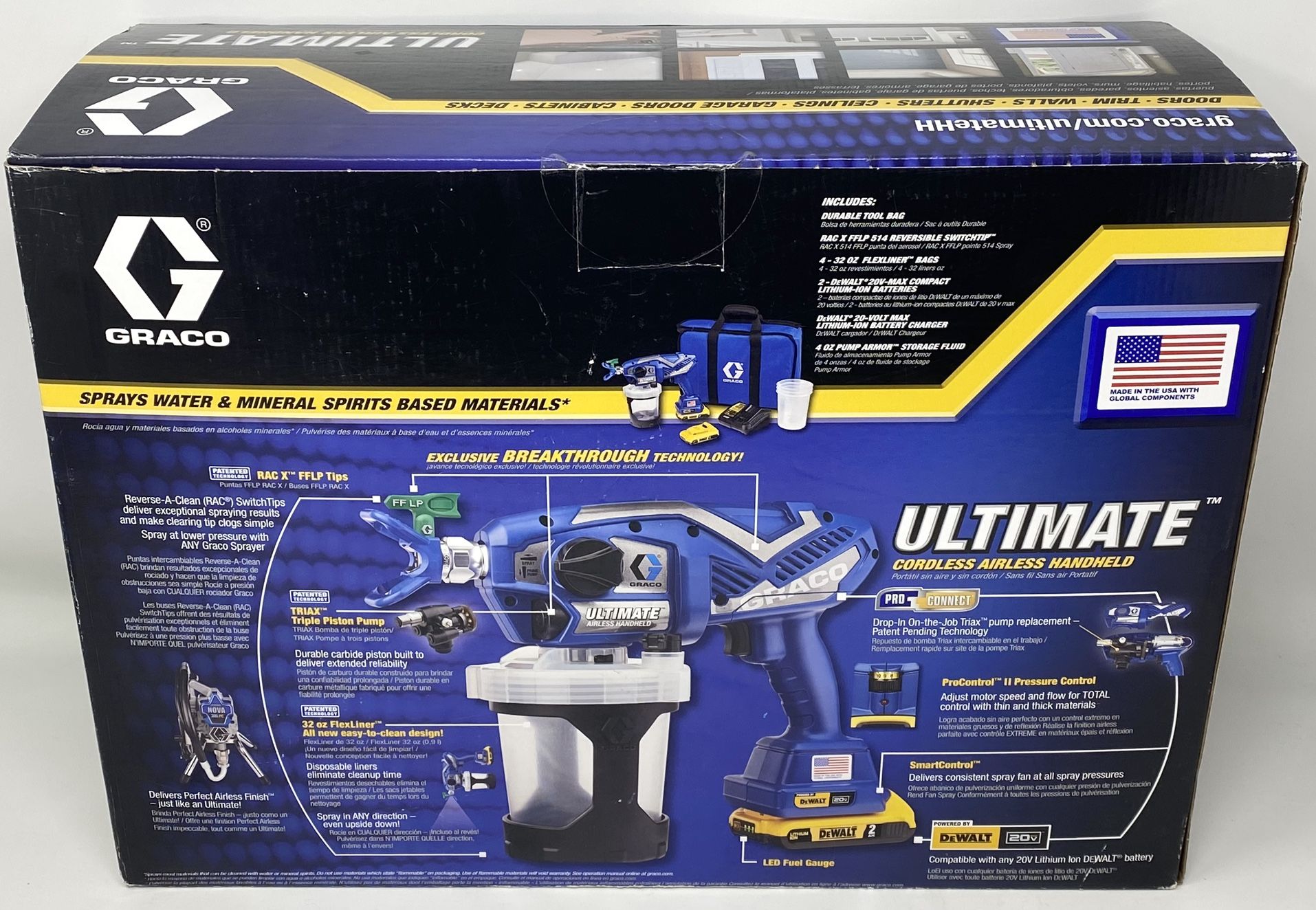 Graco 17N164 Ultimate Cordless Handheld Airless Sprayer for Sale in