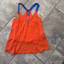 Day trip Racetrack Lined Blouse Size S