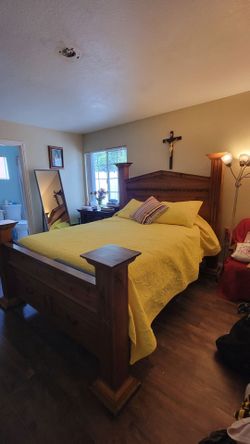 queen bed