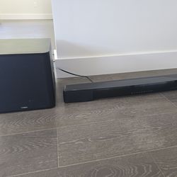 Yamaha Soundbar & Wireless Sub