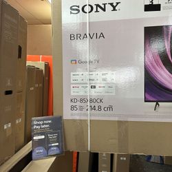 85”SONY BRAVIA X80K 4K SMART TV 