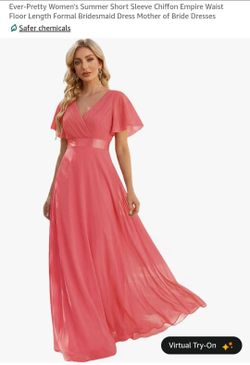 Ever-Pretty Women’s Formal Chiffon Dress – New With Tags